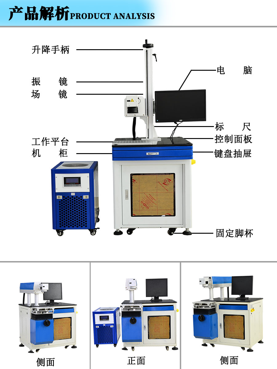 激光打标机常见故障及颜色的设定